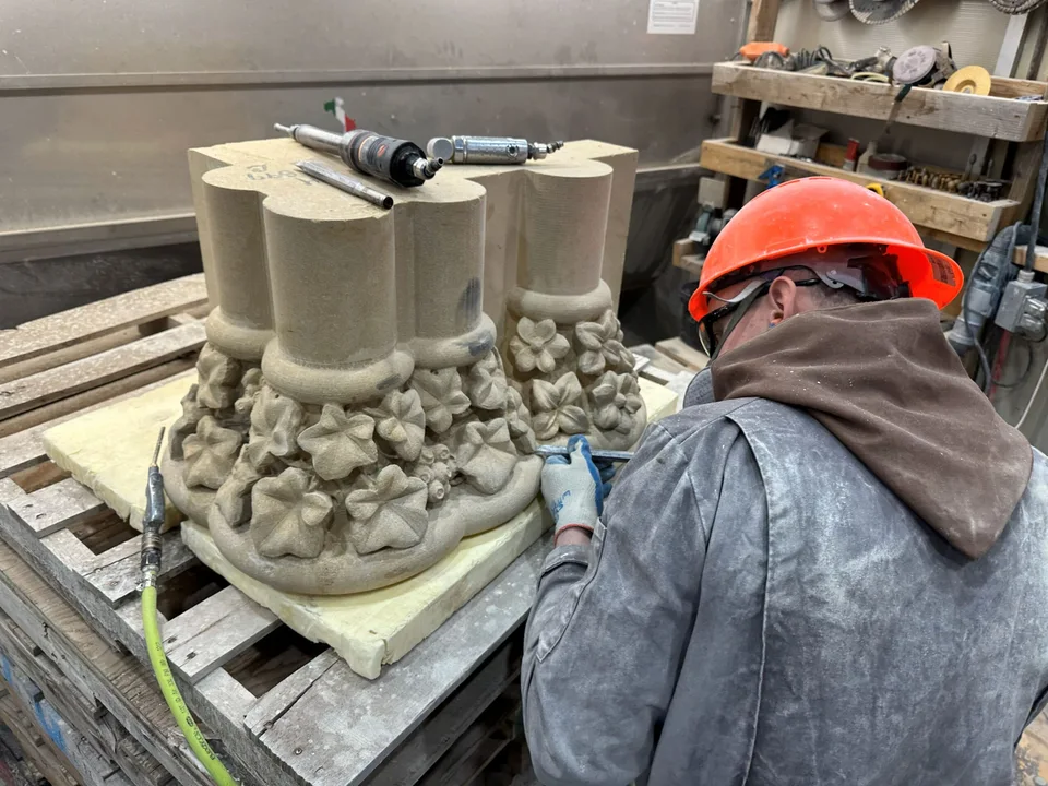 Putting finishing touches on a capital