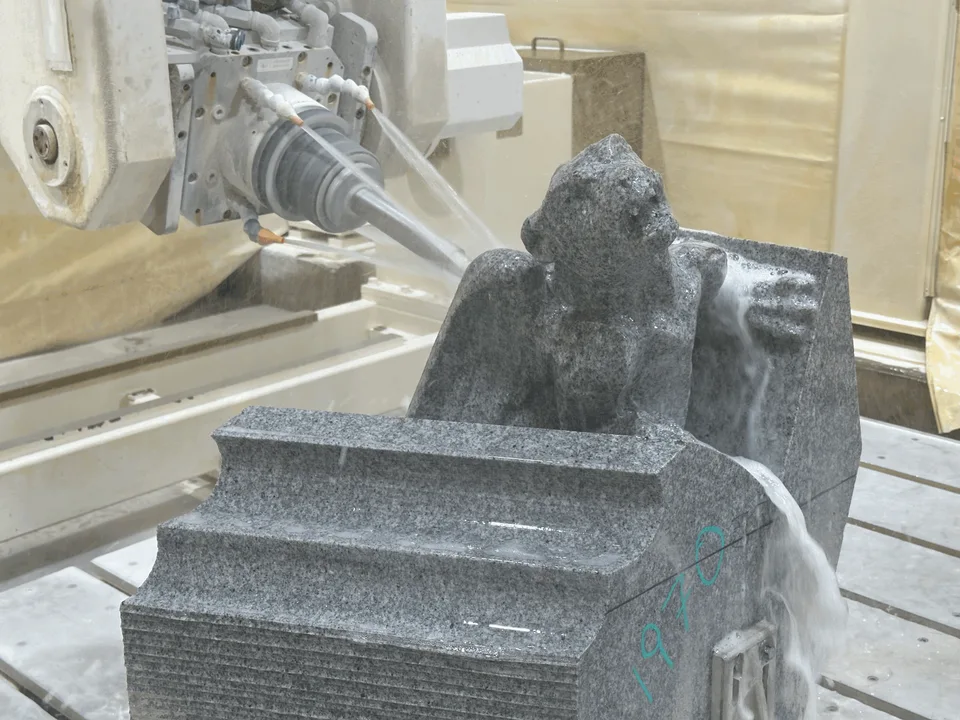 Gargoyle carved for the Chapel