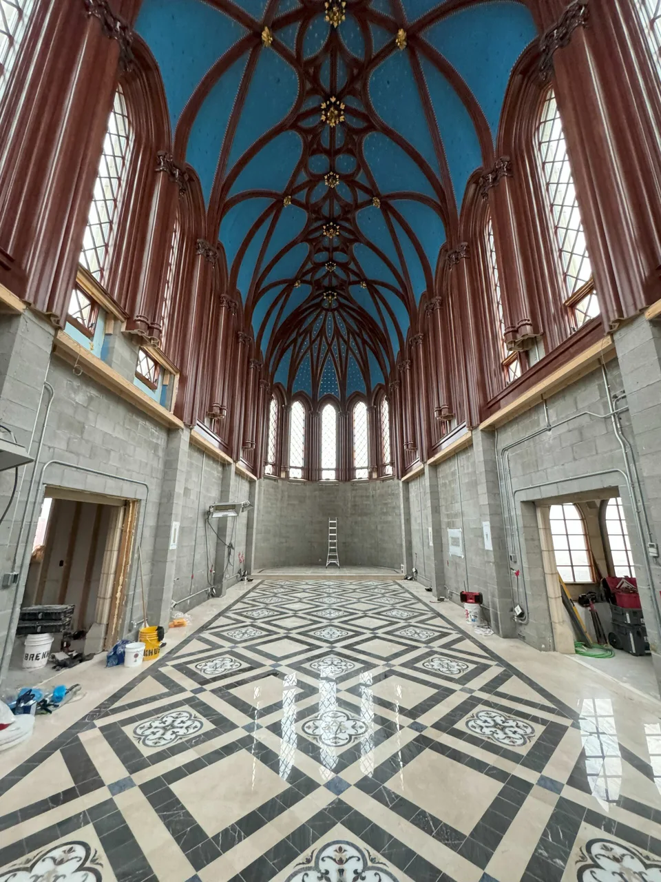 Chapter House flooring