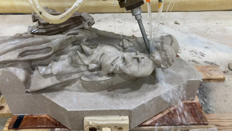 Construction at the Carmelite monastery in Wyoming