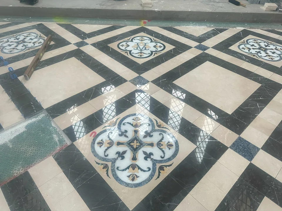 Chapter House flooring tiles