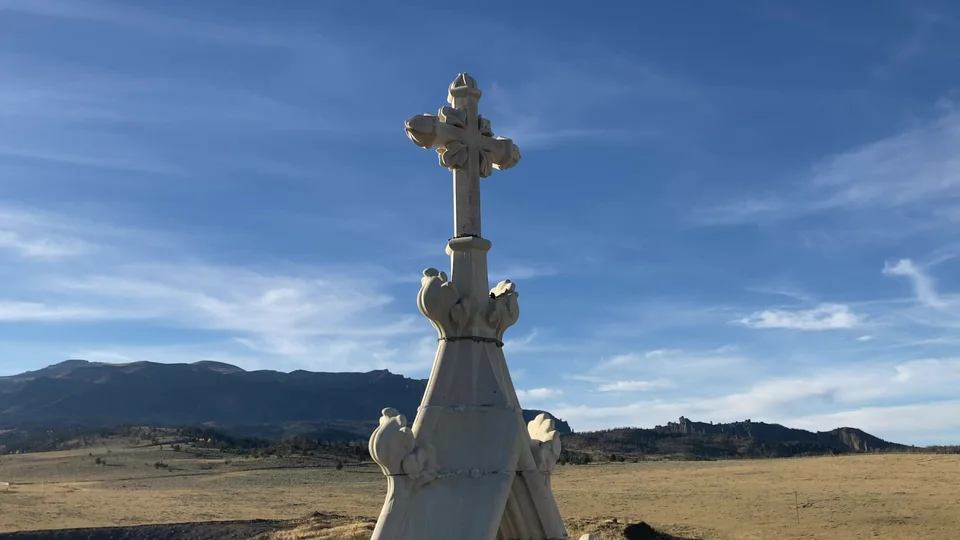 Construction at the Carmelite monastery in Wyoming
